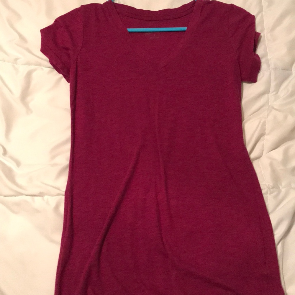 Purple tee